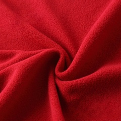 Bulk Polar Fleece Fabric Solid Color Anti-pill Polar Fleece For Garment Lining Beddings and Sofa Cover