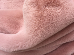 100% Polyester Fake Rabbit Fur Fabric Imitation Rabbit Fur Bunny Faux Fur Rabbit Fur Material