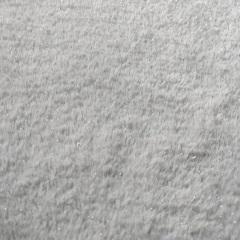 Faux Rabbit Fur Fabric with Silver Lurex Thread 330gsm Special Design for Cloth