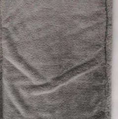 New Arrival Double Side Pile Faux Rabbit Fur Fabric 800gsm Super Soft  For Blanket Beddings and Garment