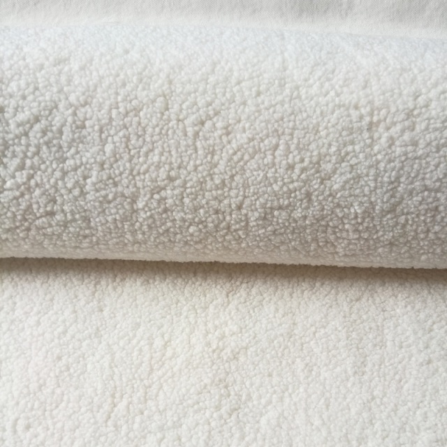 100% polyester synthetic sherpa fur fabric medium hair faux fur fabric wholesale fake furs