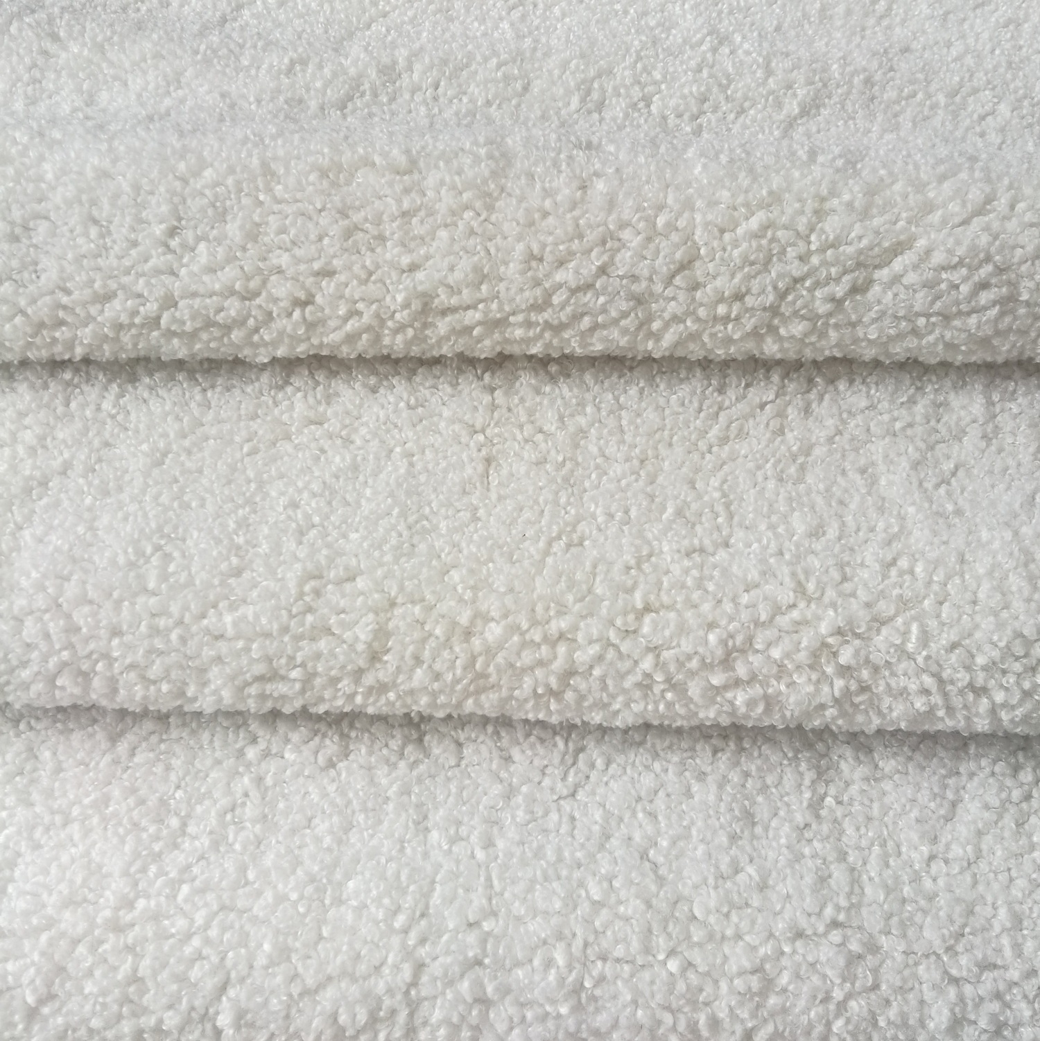 100% polyester 450gsm teddy fur sherpa fabric plain color for cloth and fashion accessories
