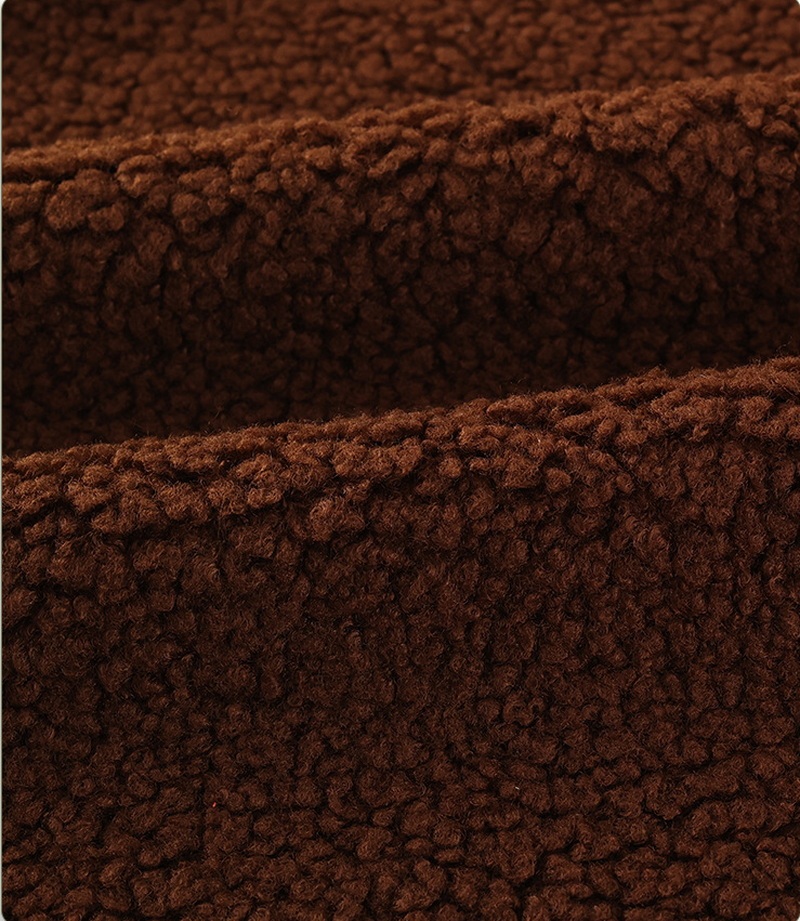 Suede Laminated Sherpa fleece Fabric Sherpa Laminated Faux Fur Fabric Wholesale double side sherpa