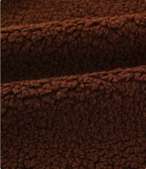 Suede Laminated Sherpa fleece Fabric Sherpa Laminated Faux Fur Fabric Wholesale double side sherpa