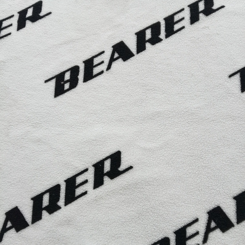 100% polyester printed sherpa fabric 320GSM for garment cloth toys and fashion accessories
