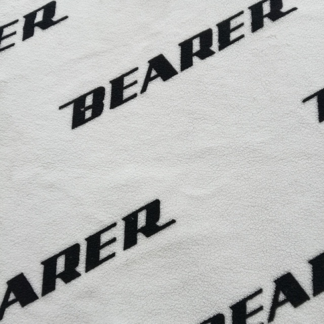 100% polyester printed sherpa fleece fabric sheep effect synthetic fur fabric sherpa fabric wholesale