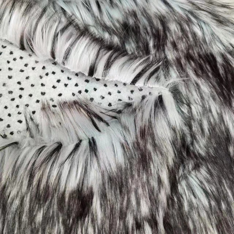 Faux Fake Fur Fabric 3 Colors Dyed Raccoon Fur For Fashion Garment Home Rugs And Toys