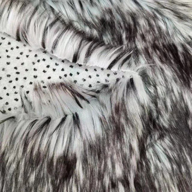 Faux Fake Fur Fabric 3 Colors Dyed Raccoon Fur For Fashion Garment Home Rugs And Toys