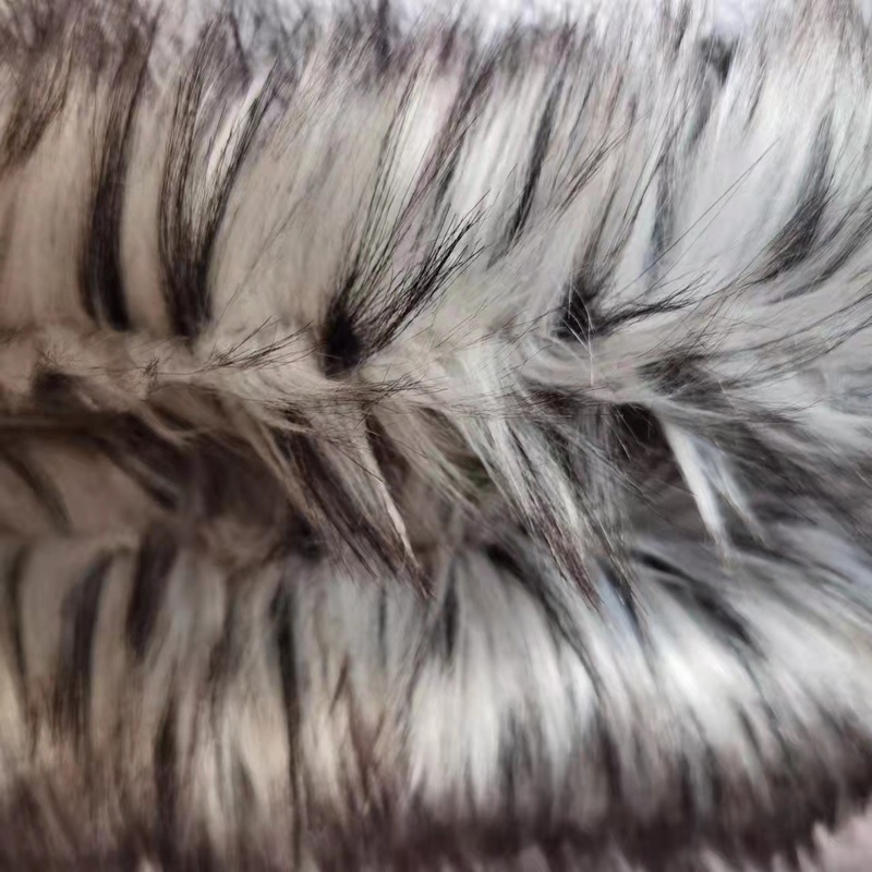Faux Fake Fur Fabric 3 Colors Dyed Raccoon Fur For Fashion Garment Home Rugs And Toys