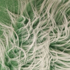 Long Pile Faux Fake Fur Fabric Tip Fade For Cloth,Accessories,Beddings and Household