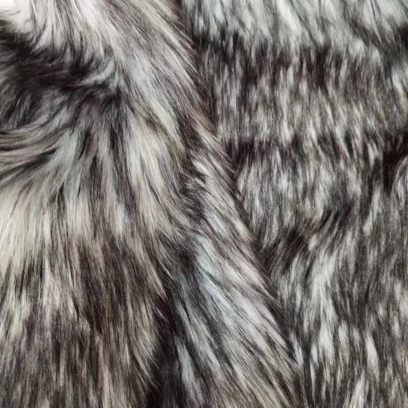 Faux Fake Fur Fabric 3 Colors Dyed Raccoon Fur For Fashion Garment Home Rugs And Toys