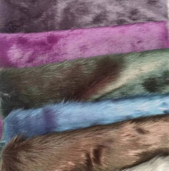 Luxury 5cm Bright Color Faux Fox Fur Imitation Fabric For Garment  Accessories Collar And Hood