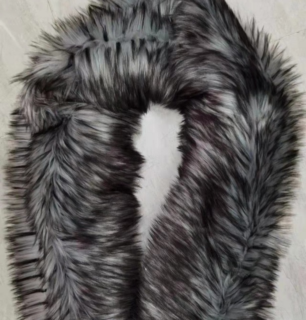 Faux Fake Fur Fabric 3 Colors Dyed Raccoon Fur For Fashion Garment Home Rugs And Toys