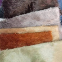 Luxury 5cm Bright Color Faux Fox Fur Imitation Fabric For Garment  Accessories Collar And Hood