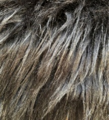 Long Pile Faux Fake Fur Fabric Plain Color For Fashion Accessies Home Rugs And Toys