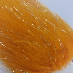 Faux Fake Fur Fabric Long Pile 80mm With Silver Lurex For Garment Accessories and Home Decorations.
