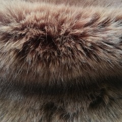 Luxury 12cm Polar Fox Fur Imitation Faux Fur Fabric For Fashion Cloth Accessories Collar And Hood