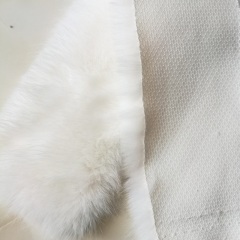 Luxury 3cm Faux Fox Fur Imitation Fabric For Garment Lining Accessories Collar And Hood