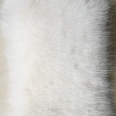 Luxury 3cm Faux Fox Fur Imitation Fabric For Garment Lining Accessories Collar And Hood