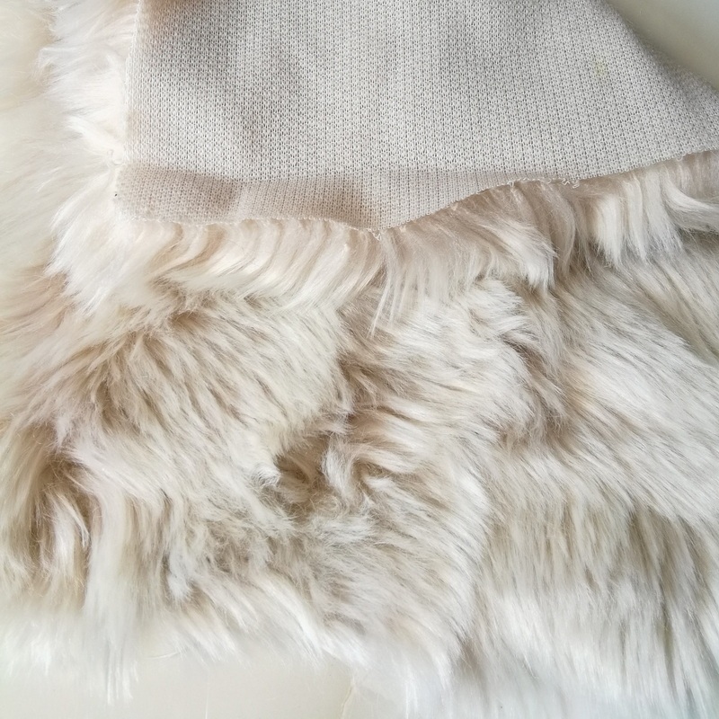 Luxury 4cm Faux Fox Fur Imitation Fabric For Garment Accessories Collar And Hood