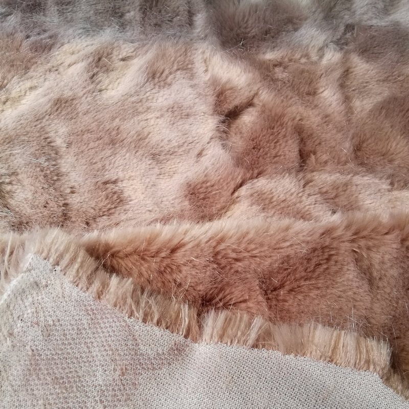Luxury 3cm Plain Color Faux Fox Fur Imitation Fabric For Garment Lining Accessories Collar And Hood