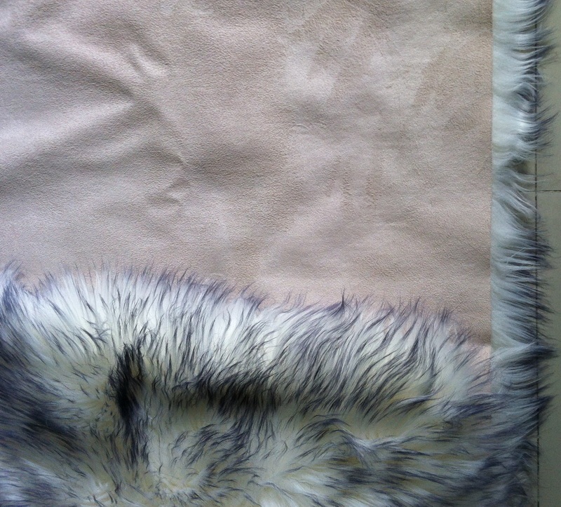Long Pile Faux Fake Fur Fabric Tip Dyed Wolf Fur Fabric Long Hair Faux Wolf Wool for rug,covers and home