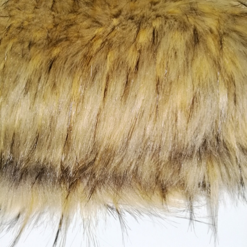 Faux Fake Fur Fabric 3 Colors Dyed Raccoon Fur For Fashion Garment Home Rugs And Toys