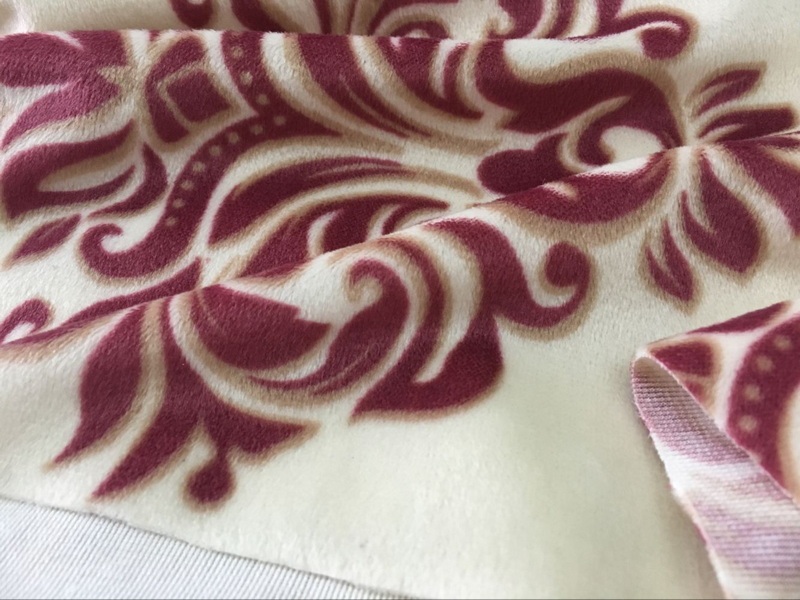 Printed Super Soft Fleece Fabric Crystal Super Soft Fabric Extra Soft Fleece Fabric Linen Fabric