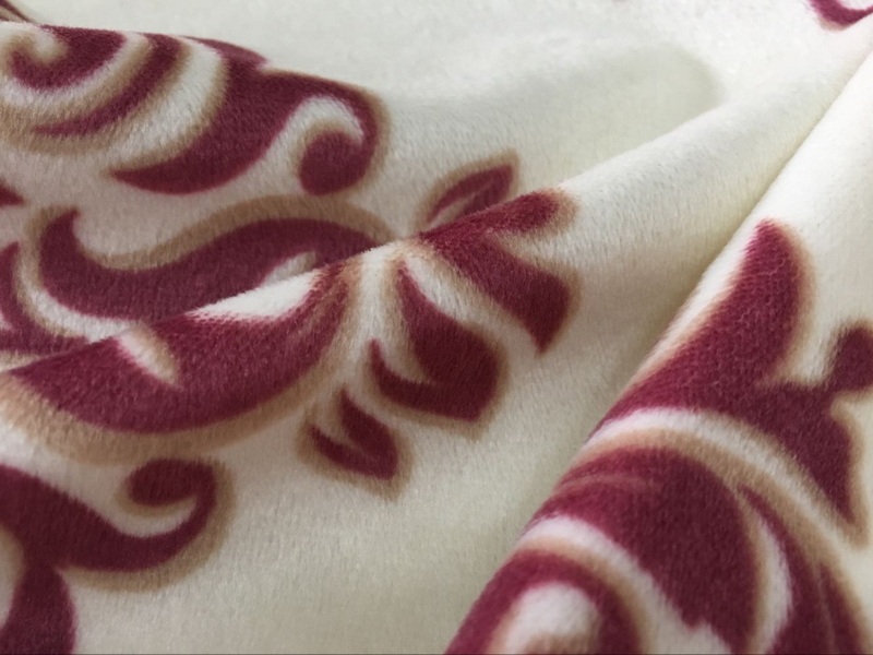 Printed Super Soft Fleece Fabric Crystal Super Soft Fabric Extra Soft Fleece Fabric Linen Fabric