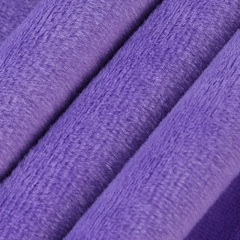 Super Soft Fleece Fabric 1mm Plain Color For Clothes Lining Beddings and Toys