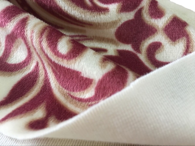 Printed Super Soft Fleece Fabric Crystal Super Soft Fabric Extra Soft Fleece Fabric Linen Fabric