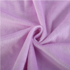 Super Soft Fleece Fabric 2mm Plain Color For Clothes Lining Beddings and Toys