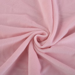 Super Soft Fleece Fabric 1.5mm Plain Color For Clothes Lining Beddings and Toys