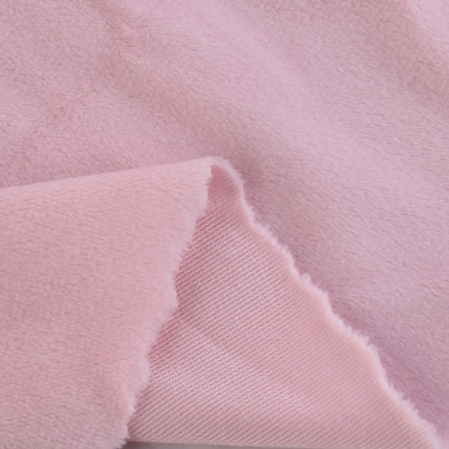 Super Soft Fleece Fabric 1.5mm Plain Color For Clothes Lining Beddings and Toys