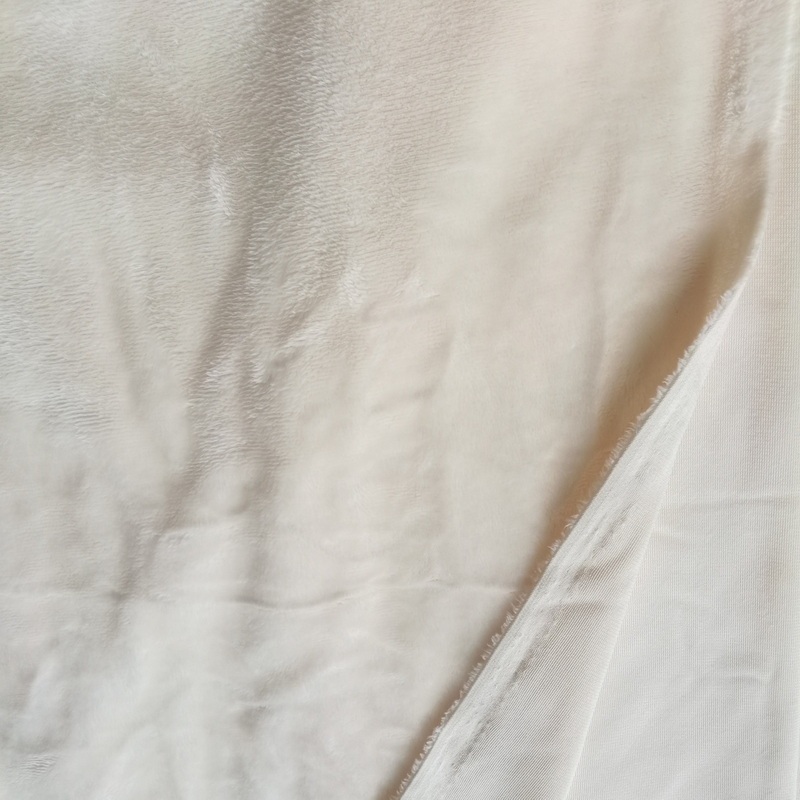 Super Soft Velvet Plush Fabric 2mm Plain Color For Clothing Lining Beddings and Toys