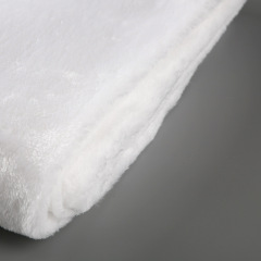 Short Plush Shaggy Faux Fur Fabric Super Soft Fluffy for Craft Wedding and Christmas Decoration