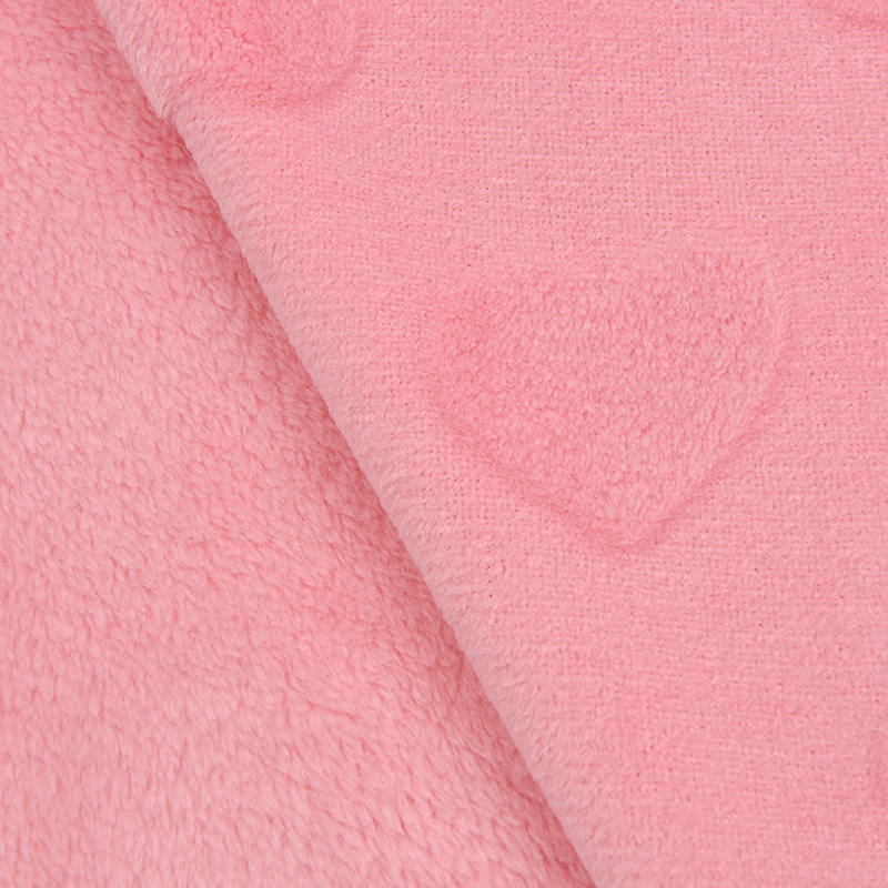 Plush Flannel Fleece Lined Fabric Cheap Faux Fur Fabric by the Yard Faux Fur Fleece Wholesale