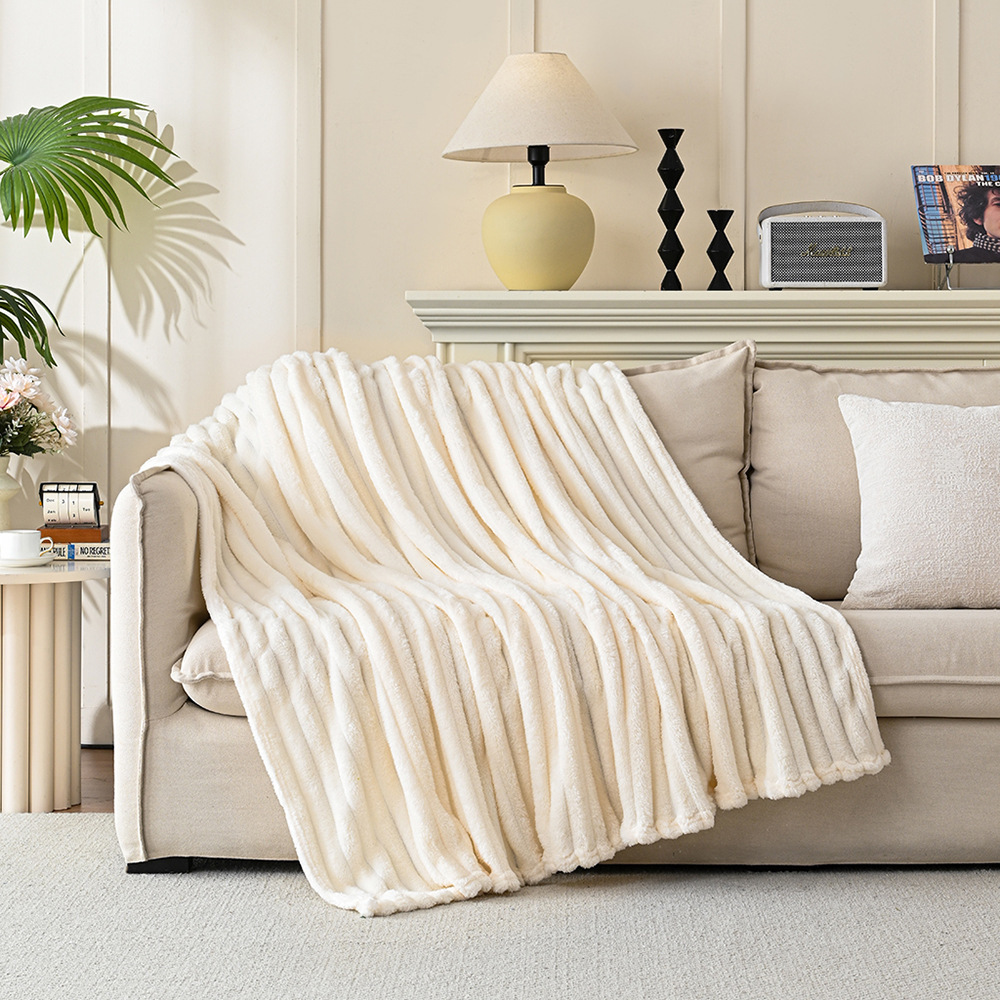 Factory OEM Luxury Faux Fur Throw Blanket Ultra Soft Plush and Warmth for Winter Gifts