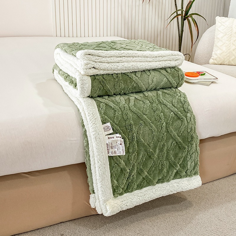 Best Sherpa Faux Fur Throw Blanket Fake Fur Blanket Faux Sheepskin Throw Blanket for Winter Gift