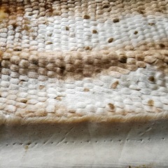 Short Plush Animal Print Faux Fur Fabric For Rugs Fashion Garments and Display Decoration