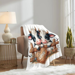 Fashional 3D Printed Gift Throw Blanket Faux Fur Velvet Plush Throw Blanket Ultra Soft and Extra Warmth