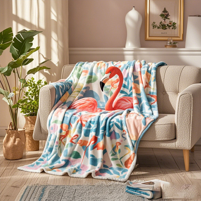 Fashional 3D Printed Gift Throw Blanket Faux Fur Short Plush Throw Blanket Ultra Soft and Extra Warmth