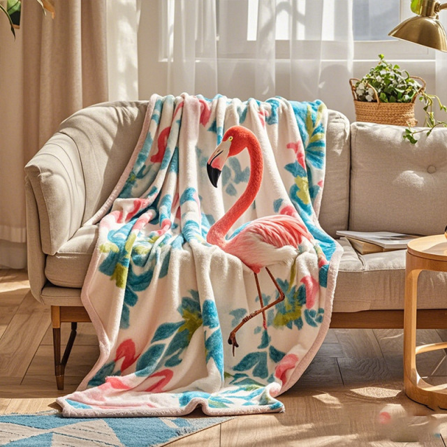 Fashional 3D Printed Gift Throw Blanket Faux Fur Short Plush Throw Blanket Ultra Soft and Extra Warmth
