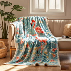 Fashional 3D Printed Gift Throw Blanket Faux Fur Short Plush Throw Blanket Ultra Soft and Extra Warmth