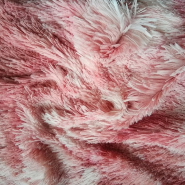 Plain Color PV Faux Fake Fur Fabric Peacock Fur 360GSM For Toys Cushion and Pet Beddings.