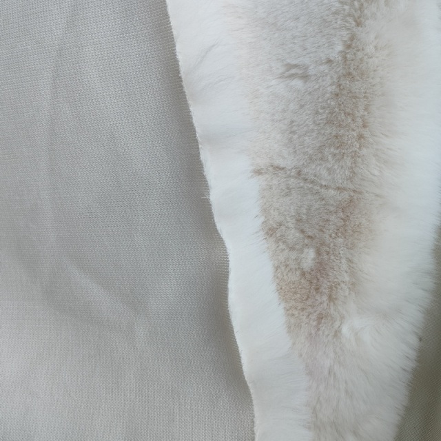 30mm Plush Faux Rabbit Fur Fabric Super Soft Plain Color  For Clothing Accessories Home Decorations and Beddings