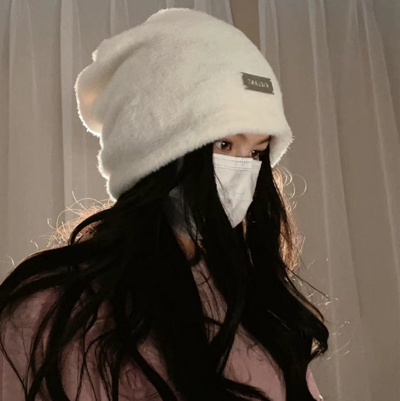 Fashion Accessories Faux Rabbit Fur Hats & Caps with Ear Flaps Fold Up and Down Super Soft and Warm