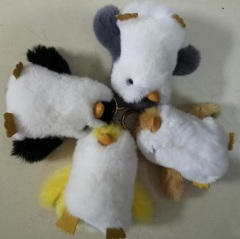 Real fur key chain toys real sheepskin key ring genuine sheepskin keychains rabbit fur keychains and ring