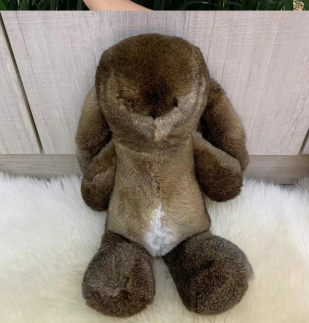 sheepskin peter rabbit 35cm real sheepskin toys genuine sheepskin peter rabbit soft sheepskin peter rabbit toys