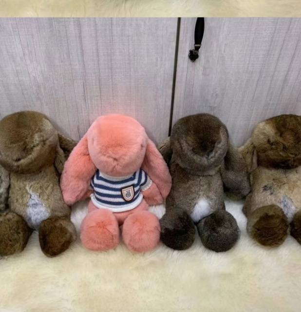 sheepskin peter rabbit 35cm real sheepskin toys genuine sheepskin peter rabbit soft sheepskin peter rabbit toys